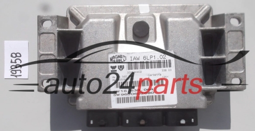 KOMPUTER STEROWNIK SILNIKA PEUGEOT 307 IAW6LP1.02, IAW6LP102, 16638064, 9650602680 