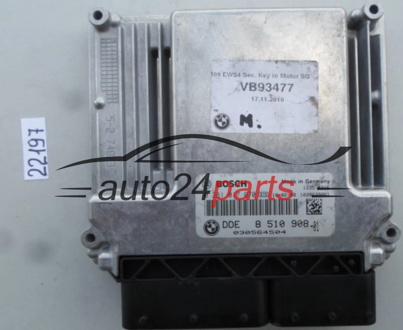 CALCULATEUR MOTEUR BMW BOSCH 0 281 017 070, 0281017070, DDE 8510908, DDE8510908