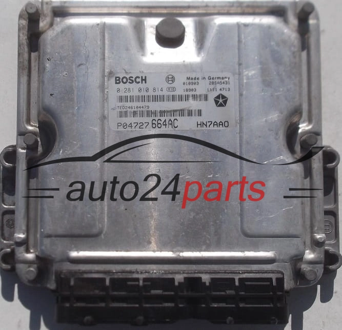 CALCULATEUR MOTEUR CHRYSLER VOYAGER 2.5 BOSCH 0 281 010 814