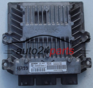 MOTORSTEUERGERÄT ECU STEUERGERAT CITROEN BERLINGO PEUGEOT PARTNER 2.0 HDI SIEMENS 5WS40155A-T, 5WS40155AT, SW9653577680 HW9647423380
