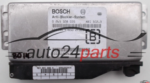 ABS STEUERGERAT NISSAN PRIMERA BOSCH 0 265 108 035, 0265108035, 47850 2F005, 478502F005 