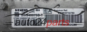 KOMPUTER STEROWNIK SILNIKA CITROEN PEUGEOT 1.4 HDI 5WS40075B-T, 5WS40075BT, SW9648732780, HW9648624280, SID 804 