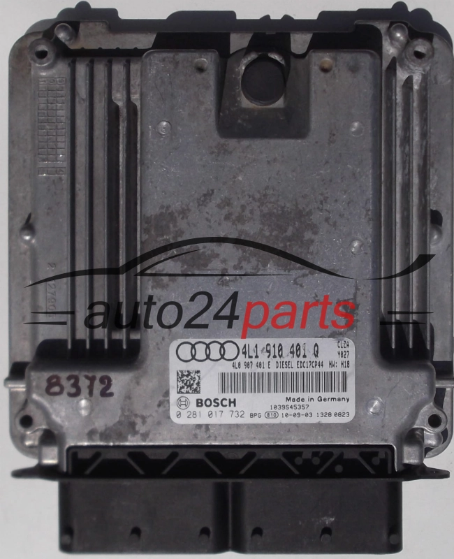AUDI Q7 3.0 TDI, BOSCH 0 281 017 732, BOSCH 0281017732, 4L1 910 401 Q, 4L1910401Q, EDC17CP44
