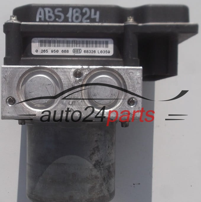 ABS PUMPE BLOCK HYDRAULIKPUMPE STEUERGERAT  BMW 5 E60 61 BOSCH 0 265 236 024, 3451 6768550-01,  0 265 950 668