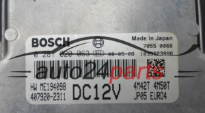 ECU CENTRALITA DE MOTOR  MITSUBISHI CANTER BOSCH 0281020063,  4079202311, 4M42T4M50T