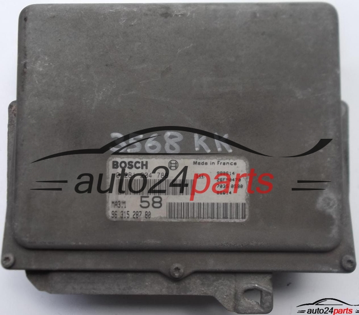 MOTORSTEUERGERÄT ECU STEUERGERÄT CITROEN SAXO PEUGEOT 106 1.1 BOSCH 0261204788