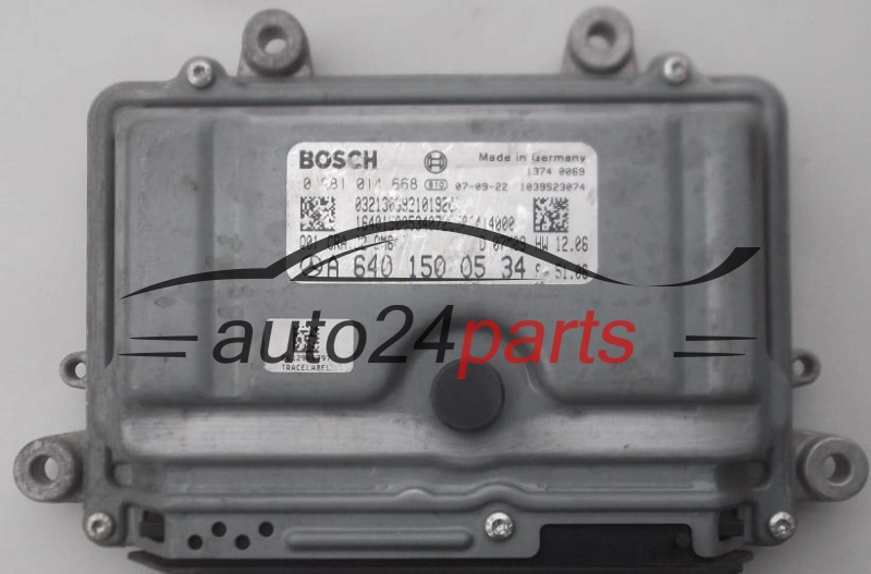 MOTORSTEUERGERÄT ECU STEUERGERÄT  MERCEDES W169 1.8 CDI BOSCH 0 281 014 668,  A 640 150 05 34