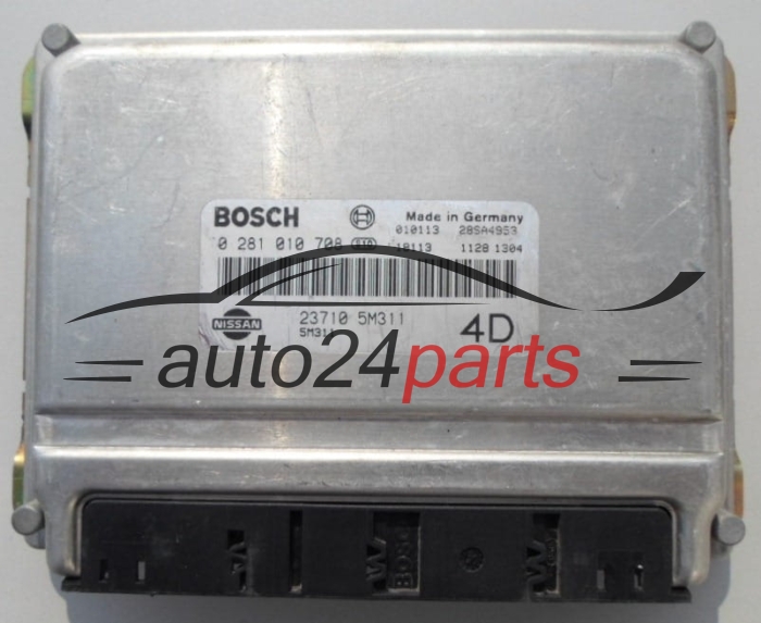 ECU CENTRALITA DE MOTOR  NISSAN ALMERA 2.2 L BOSCH 0 281 010 708,  23710 5M311, 4D