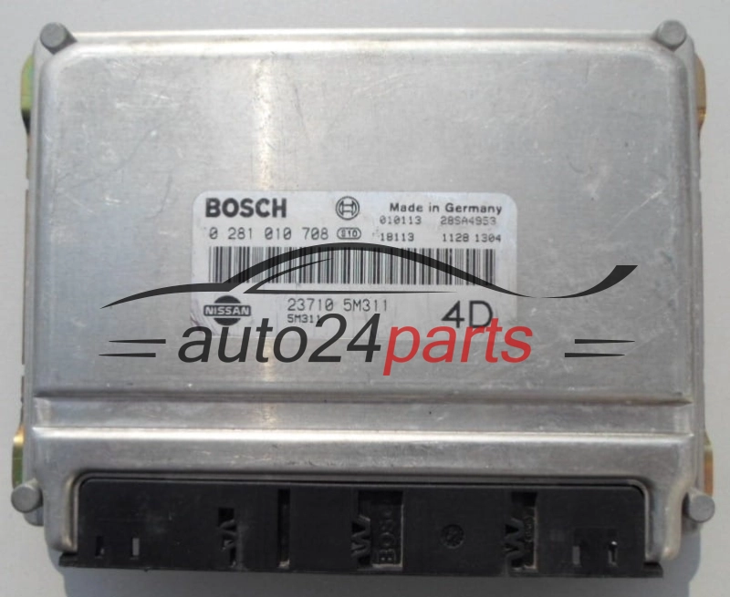 ECU CENTRALITA DE MOTOR  NISSAN ALMERA 2.2 L BOSCH 0 281 010 708,  23710 5M311, 4D