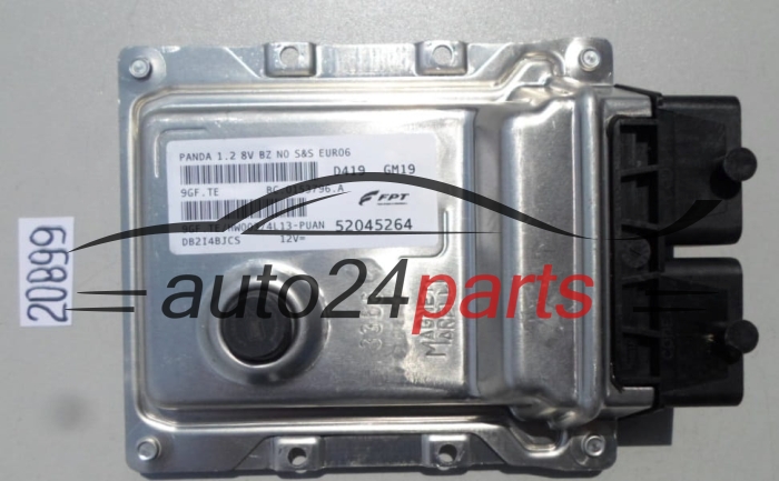 KOMPUTER STEROWNIK SILNIKA FIAT PANDA 1.2 52045264, 9GF.TE, 9GFTE