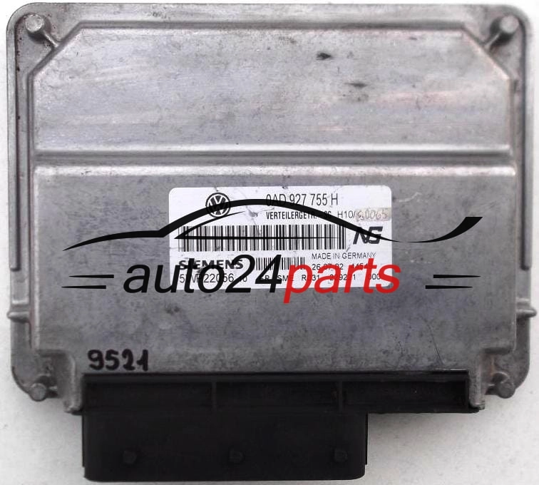 VW VOLSKWAGEN TOUAREG, SIEMENS 5WP22056 10, 5WP2205610, 0AD 927 755 H, 0AD927755H