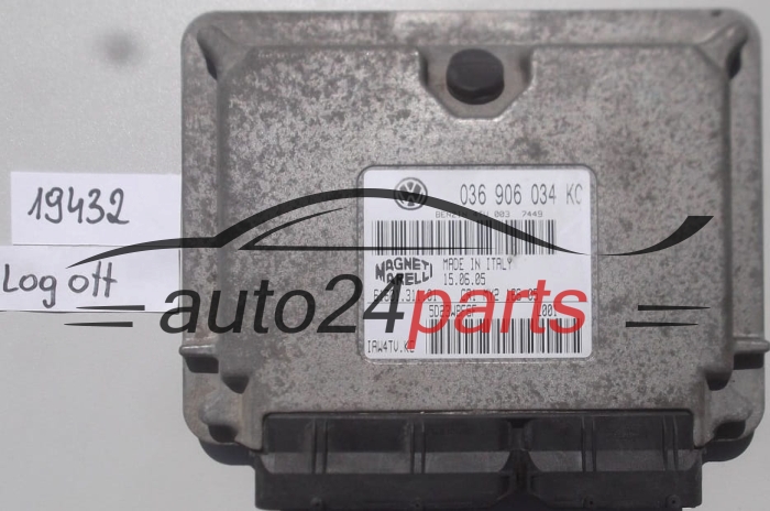 KOMPUTER STEROWNIK SILNIKA SEAT IBIZA 1.4 IAW4TVKC, IAW4TV.KC, 036906034KC, 036 906 034 KC, 6160131101, 61601.311.01 