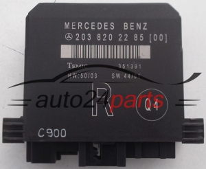 CENTRALITA DE CONFORT PUERTA MERCEDES TEMIC 351391, 203 820 22 85 (00), 2038202285