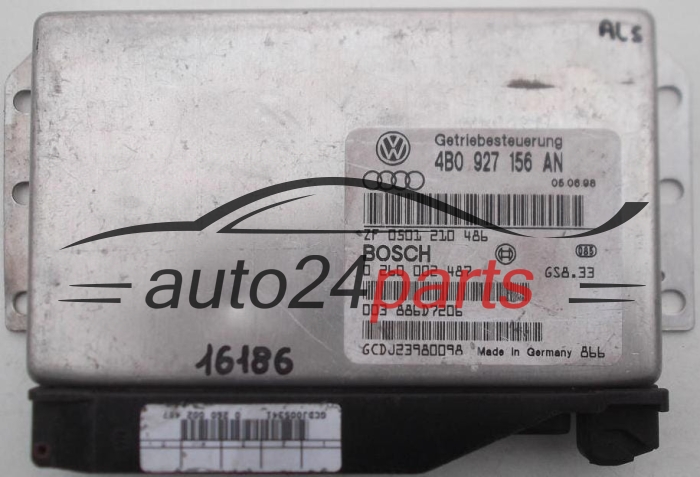 GETRIEBESTEUERGERÄT GETRIBESTEUERUNG AUDI A6 BOSCH 0 260 002 487, 0260002487, 4B0 927 156 AN, 4B0927156AN