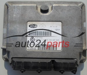 CALCULATEUR MOTEUR RENAULT TWINGO 1.2 Magneti Marelli CFC203R.02, CFC203R02, 16544.044.00, 1654404400, 8200207499, 8200090295 