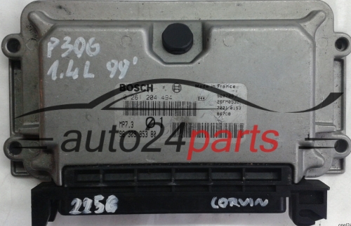 MOTORSTEUERGERÄT ECU STEUERGERÄT PEUGEOT 306 1.4 9630985380 BOSCH 0261204494 MP7.3 01 26FM0532