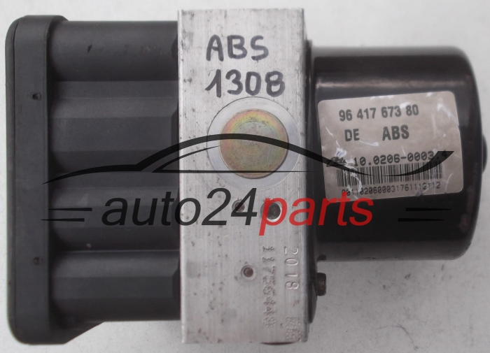 BOMBA HIDRAULICA Y CENTRALITA ABS CITROEN 96 417 673 80, 9641767380, ATE 10.0206-0003.4, 10020600034, 10.0960-1110.3, 10096011103