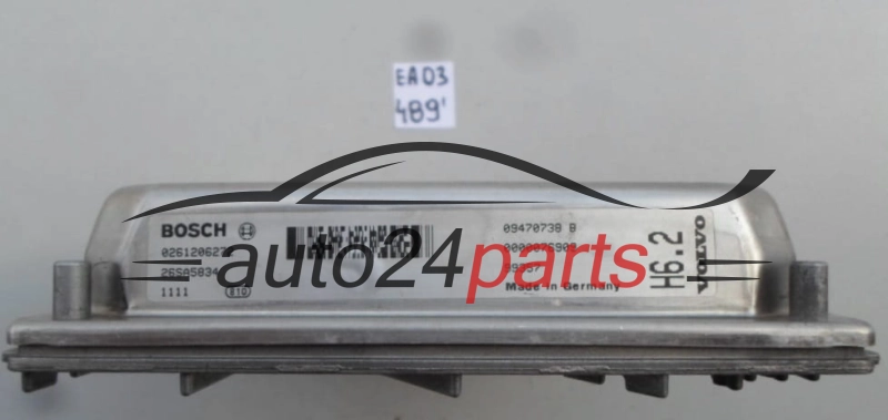 VOLVO S80 V70 2.0, BOSCH 0 261 206 272, 0261206272, 09470738 B 
