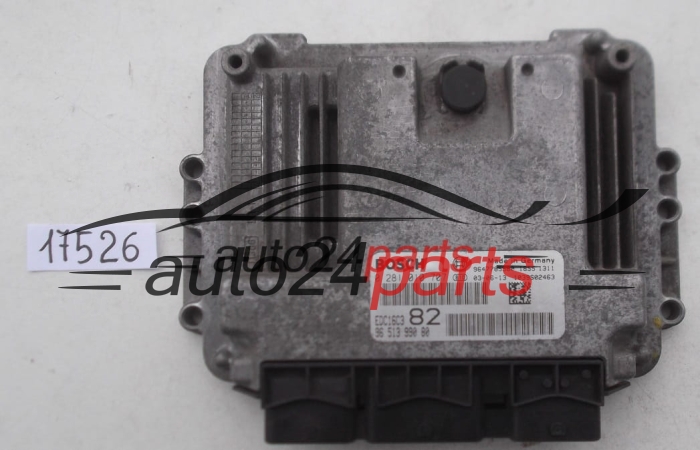 KOMPUTER STEROWNIK SILNIKA PEUGEOT 206 BOSCH 0 281 010 707,  96 513 990 80