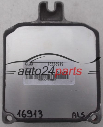 MOTORSTEUERGERÄT ECU STEUERGERÄT OPEL ASTRA ZAFIRA 1.6 X16XEL DELPHI DELCO 16228919 CLJX