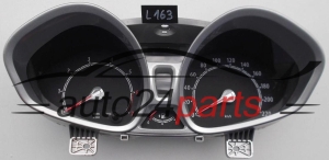 ZESPÓŁ WSKAŹNIKÓW ZEGARY PRĘDKOŚCIOMIERZ LICZNIK FORD FIESTA VISTEON 8A6T-10849-EL, 8A6T10849EL, VP8A6F-10849-EM, VP8A6F10849EM - L163 