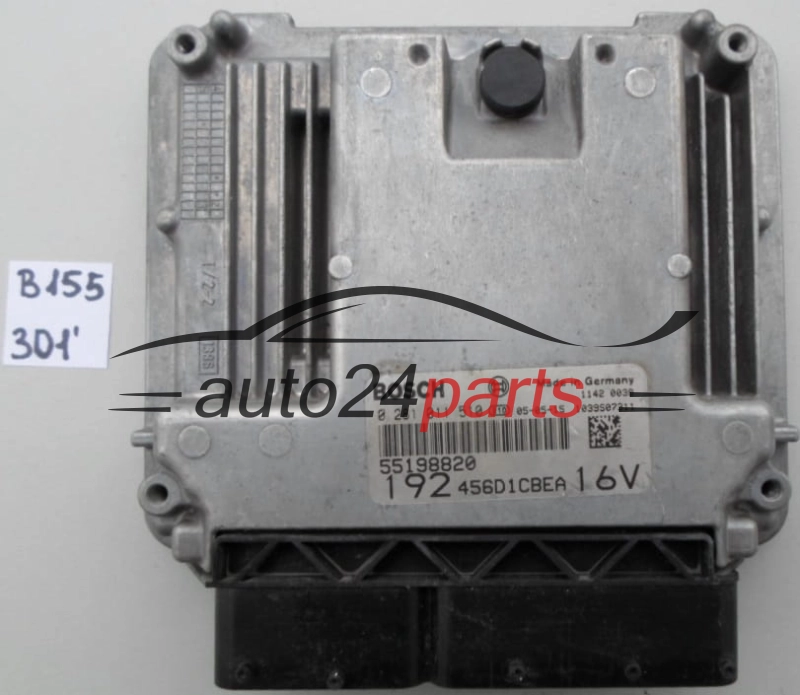 KOMPUTER STEROWNIK SILNIKA FIAT STILO 1.9 JTD BOSCH 0281011510, 0 281 011 510, 55198820 
