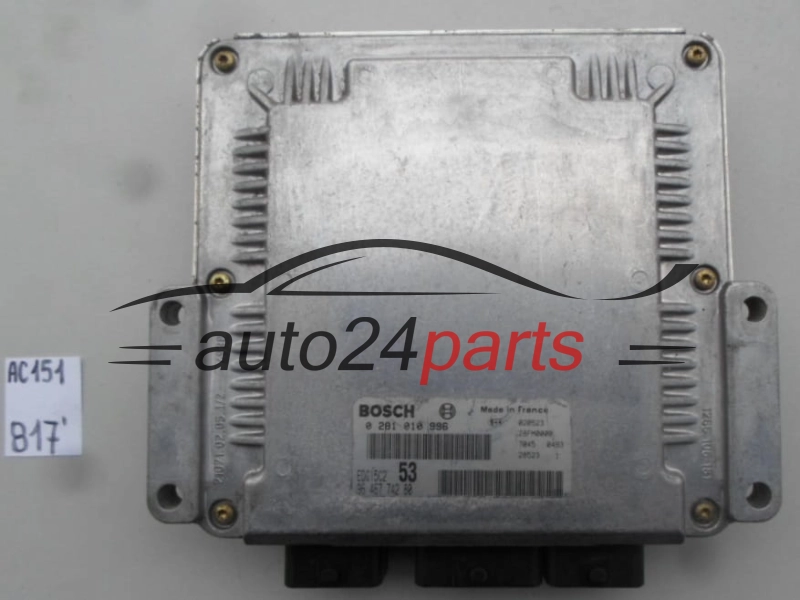 CITROEN 2.0 HDI BOSCH 0 281 010 996, 0281010996, 96 467 742 80, 9646774280