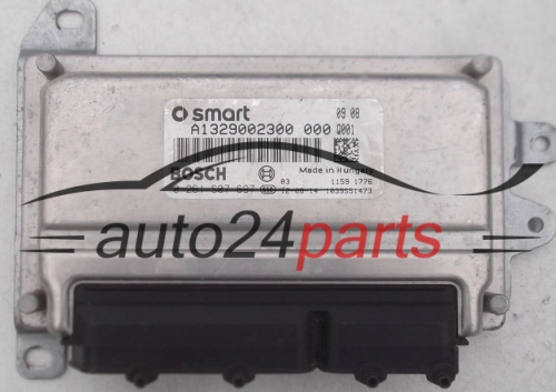 MOTORSTEUERGERÄT ECU STEUERGERÄT SMART FORTWO 1.0 BOSCH 0 261 S07 697, 0261S07697, A1329002300 