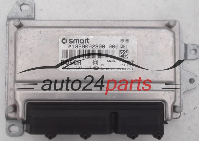 MOTORSTEUERGERÄT ECU STEUERGERÄT SMART FORTWO 1.0 BOSCH 0 261 S07 697, 0261S07697, A1329002300 