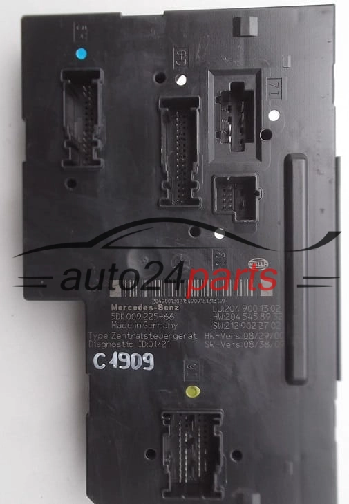 CENTRALKA MODUL STEROWNIK SAM MERCEDES 5DK009225-66, 5DK00922566, 2045458932, 2129022702