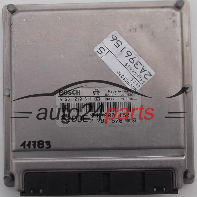 KOMPUTER STEROWNIK SILNIKA LAND ROVER FREELANDER 2.0 D BOSCH 0 281 010 811, 0281010811, DDE 7788578