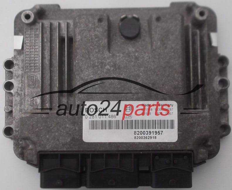 ECU CENTRALITA DE MOTOR RENAULT MASTER MASCOTT 3.0 DXI BOSCH 0 281 011 486,  8200391957