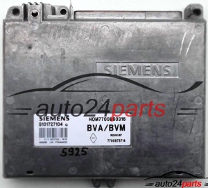 CALCULATEUR MOTEUR RENAULT LAGUNA 2.0 SIEMENS S101727104 Q, S101727104Q HOM7700860316, 7700873714