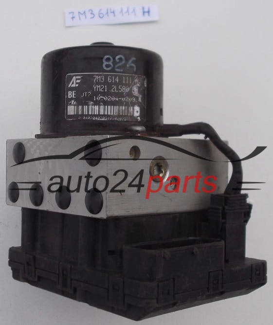 Pompa ABS i sterownik VOLKSWAGEN AUDI SKODA SEAT ALHAMBRA FORD GALAXY ATE 7M3 614 111 H, 7M3614111H, 10.0204-0209.4, 10020402094, 1J0 907 379 P, 1J0907379P, 10.0949-0331.3, 10094903313, 5WK8476