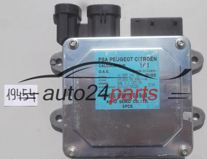MODUL WSPOMAGANIA STEROWNIK KOLUMNY KIEROWNICZEJ CITROEN PEUGEOT 96 595 141 80