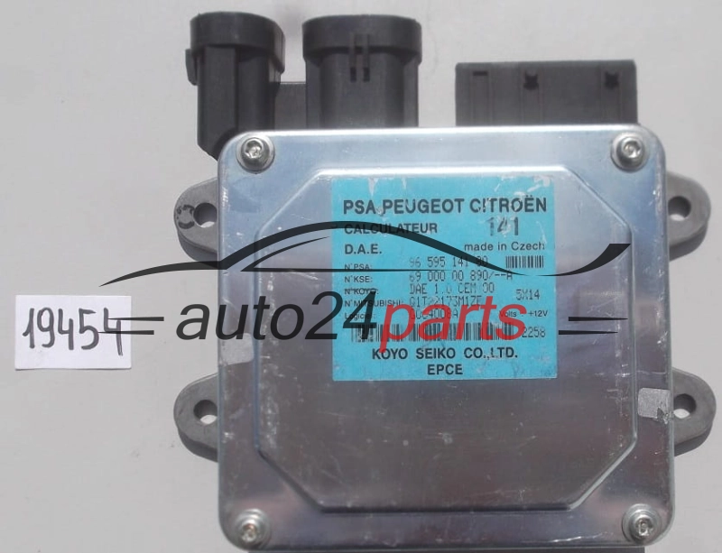 MODUL WSPOMAGANIA STEROWNIK KOLUMNY KIEROWNICZEJ CITROEN PEUGEOT 96 595 141 80