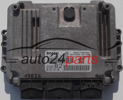 KOMPUTER STEROWNIK SILNIKA PEUGEOT 206 1.4 HDI