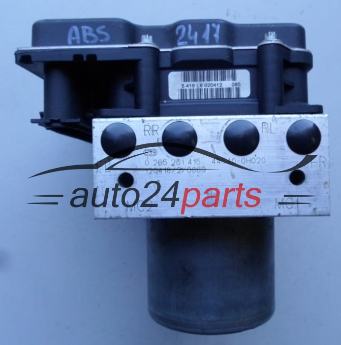 ABS POMPA TOYOTA BOSCH 0 265 251 415, 0265251415, 44540-0H020, 445400H020, 0 265 951 530, 0265951530