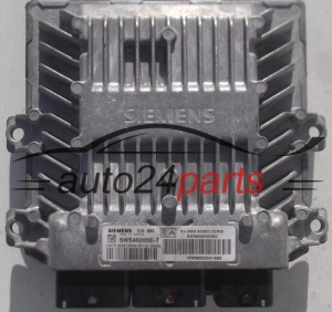 MOTORSTEUERGERÄT ECU STEUERGERÄT  CITROEN PEUGEOT 2.0 HDI SIEMENS 5WS40205E-T, 5WS40205ET, SW 9658345380, HW 9655041480, SID803 