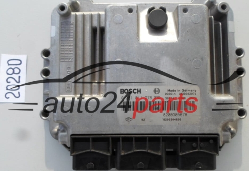 KOMPUTER STEROWNIK SILNIKA RENAULT MEGANE 1.9 DCI BOSCH 0 281 011 276, 0281011276, 8200305678, 8200304606 
