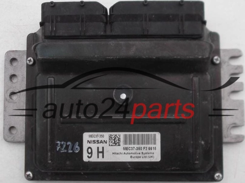 KOMPUTER STEROWNIK SILNIKA NISSAN MICRA 1.4 MEC37-350 9H, MEC37350, MEC37-350 F2, MEC37350F2 - 