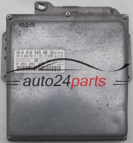 KOMPUTER STEROWNIK SILNIKA MERCEDES W202 C250 2.5 TD, BOSCH 0 281 001 228
