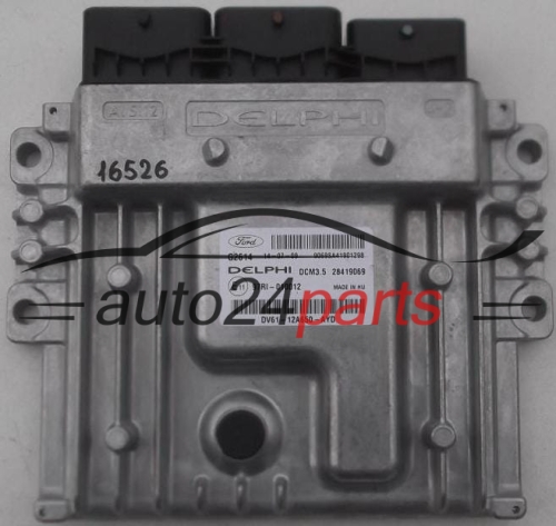 CALCULATEUR MOTEUR FORD 2.0 TDCI DV61-12A650-AYD, DV6112A650AYD, DELPHI 28419069