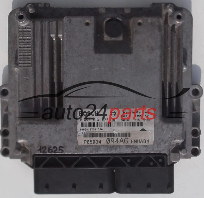 ECU CENTRALITA DE MOTOR CHRYSLER PT CRUISER 2.2 CRD BOSCH 0 281 012 283, 0281012283, P05034094AG 
