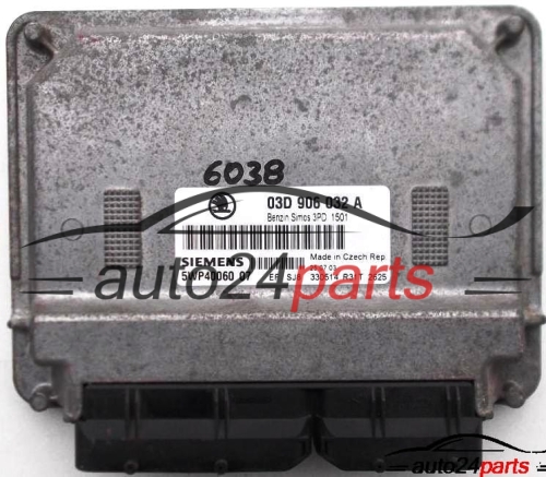 SKODA FABIA 1.2 SIEMENS 5WP40060 07, 03D 906 032 A, 03D906032A 