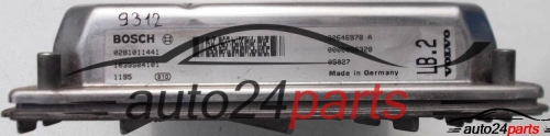 MOTORSTEUERGERÄT ECU STEUERGERAT VOLVO S60, XC90 2.4, BOSCH 0 281 011 441, 0281011441, 30646978 A, 30646978A, 0000056328 