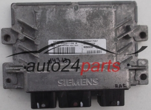 KOMPUTER STEROWNIK SILNIKA RENAULT CLIO SIEMENS S120201105 A, 8200417597, 8200400246, SIM32