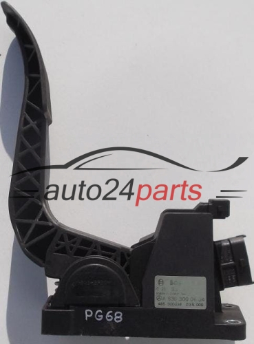 POTENTIOMETRE DE PEDALE DE GAZ D'ACCELERATEUR MERCEDES VITO BOSCH 0 281 002 561, 0281002561, A 639 300 06 04, A6393000604 
