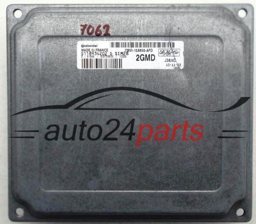 KOMPUTER STEROWNIK SILNIKA FORD FOCUS 1.6 CONTINENTAL S118934202 D