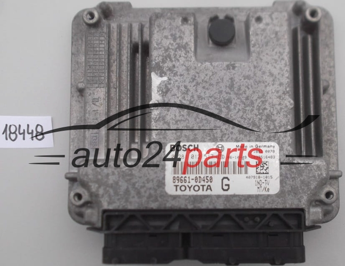 KOMPUTER STEROWNIK SILNIKA TOYOTA YARIS 1.4 D BOSCH 0 281 012 517, 0281012517, 89661-0D450
